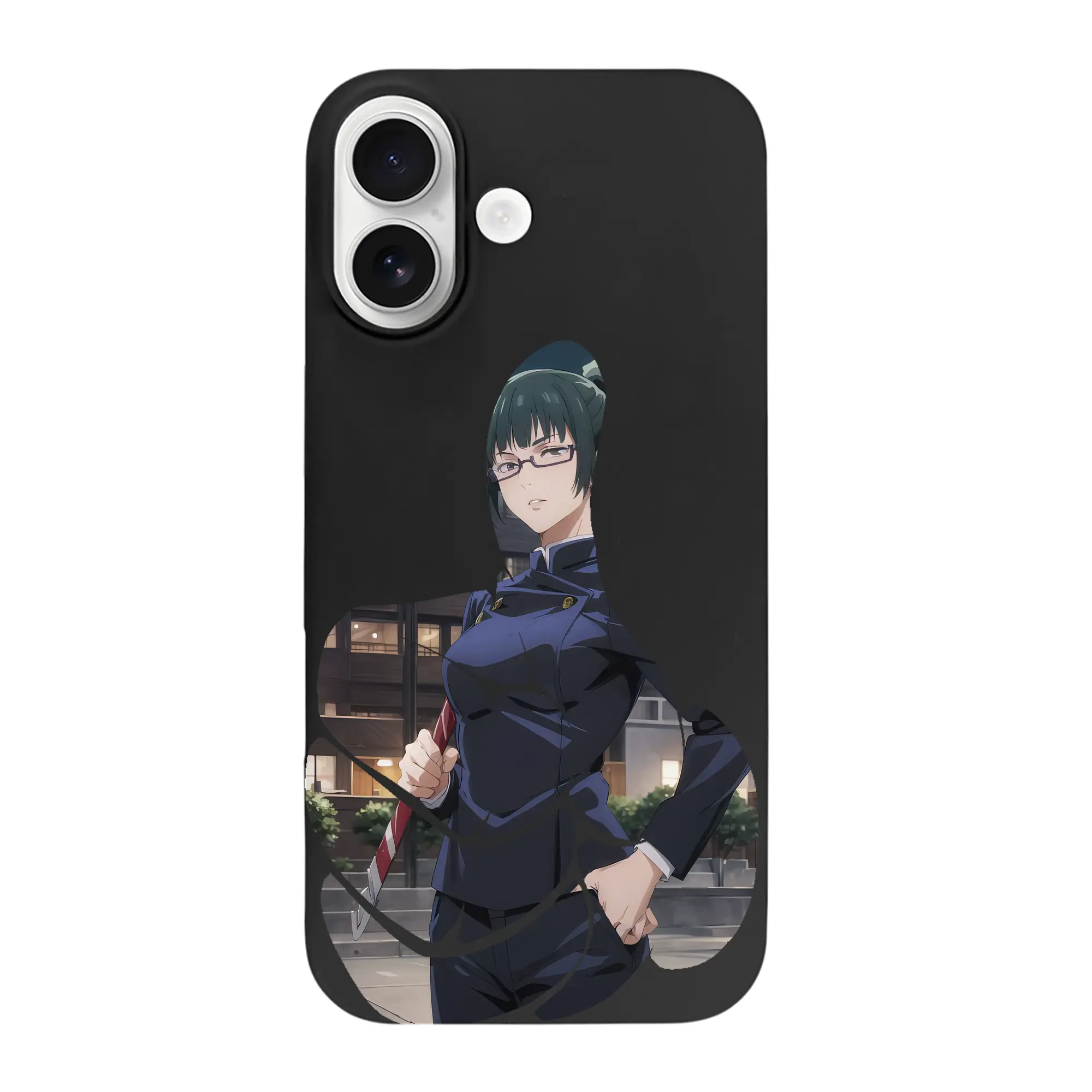 呪術廻戦 グッズ,禪院 真希 - iPhone 17 シリーズ シリコンケース 薄型 耐衝撃 指紋防止 ソフトタッチカバー 精密フィット 傷防止 保護ケース iPhone 17/17 Air/17 Pro/17 Pro Max 対応